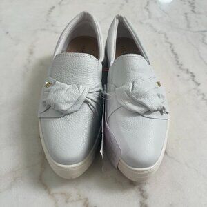 NWT - Verofatto White Leather Slip-On Women’s Size US 7 / BR 36 New with Tags